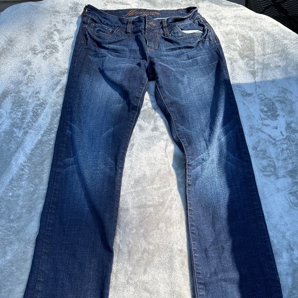 dELiA*s Denim - DELias Jeans Juniors Size 5/6 Dark Blue Morgan Straight Leg Measures 28 x 29.5